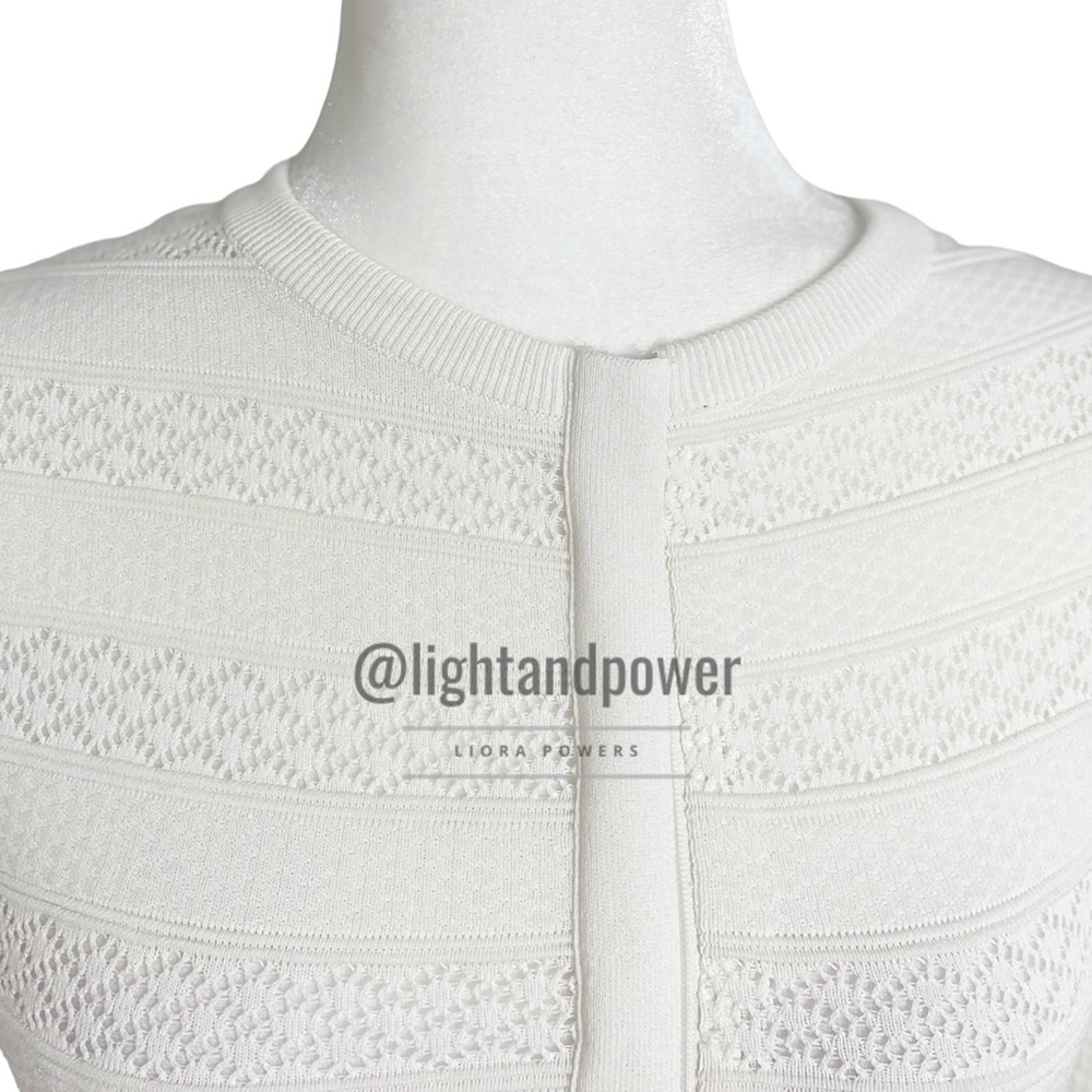 Valentino White Peplum Jacket XS EUC - Picture 4 of 9